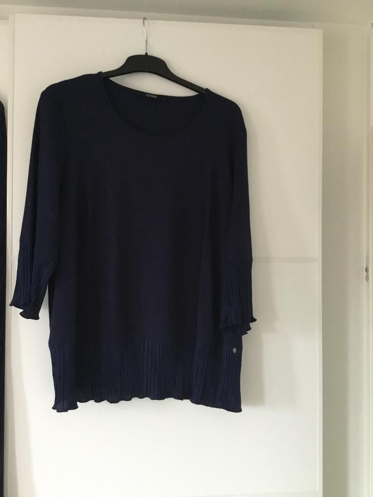 Feestelijk pak van Q’neel, Kleding | Dames, Gelegenheidskleding, Overige typen, Blauw, Maat 46/48 (XL) of groter, Ophalen of Verzenden
