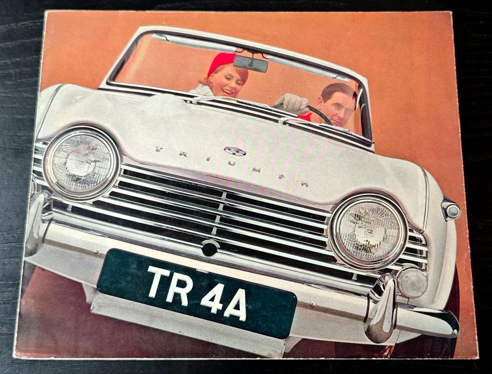 Triumph TR4A Brochure uit 1965 - Origineel Franstalig, Ophalen of Verzenden, Zo goed als nieuw, Overige merken, Standard-Triumph
