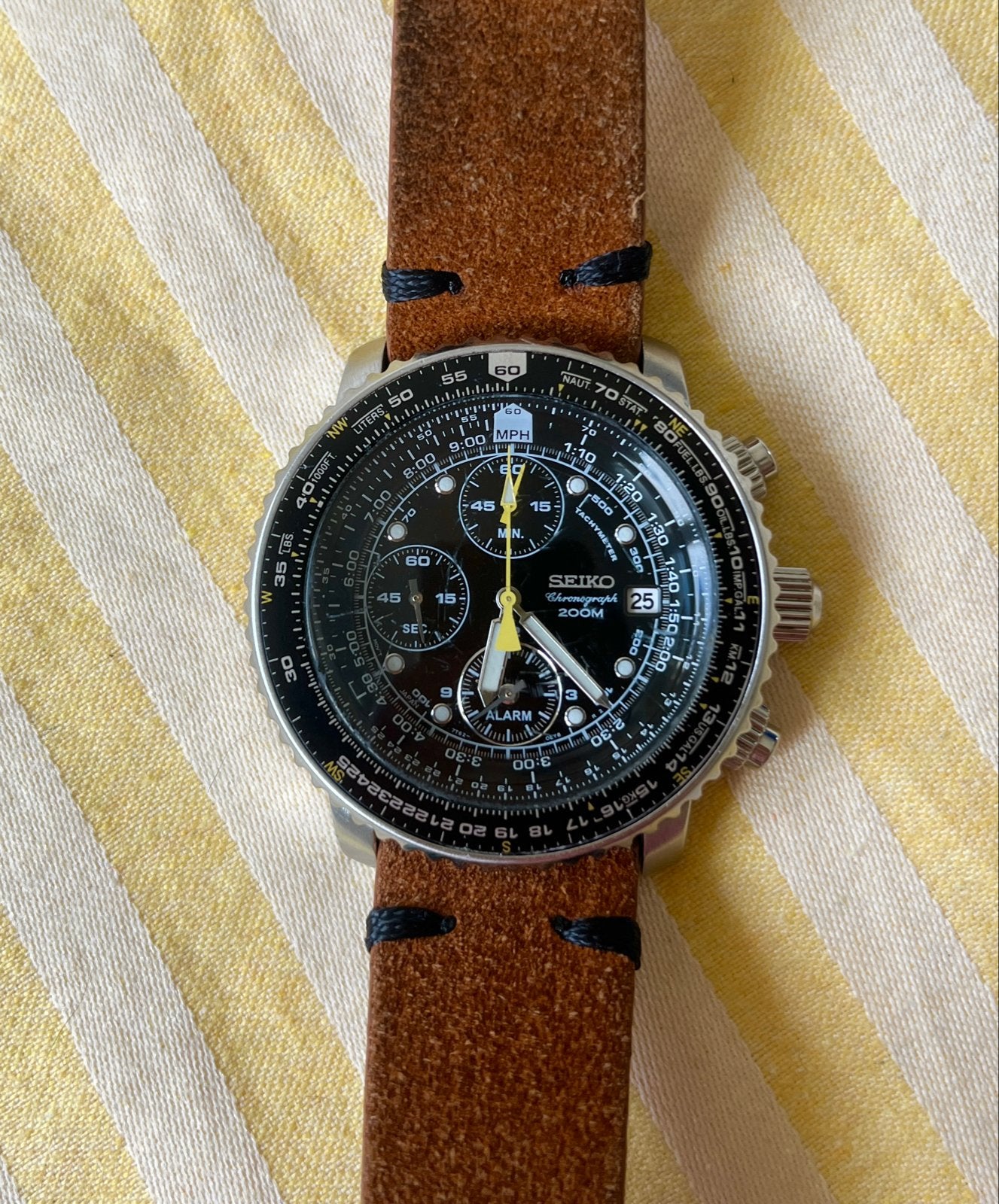 Seiko Flightmaster - SNA411, Seiko, Staal, Verzenden, Polshorloge