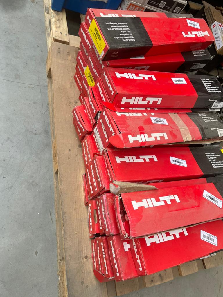 Schroeven hilti, Ophalen, Nieuw