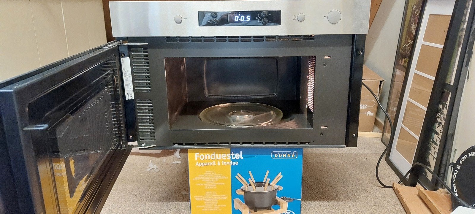 Pelgrim Inbouw Magnetron - Zo goed als nieuw, Ophalen, Zo goed als nieuw, Inbouw, Magnetron