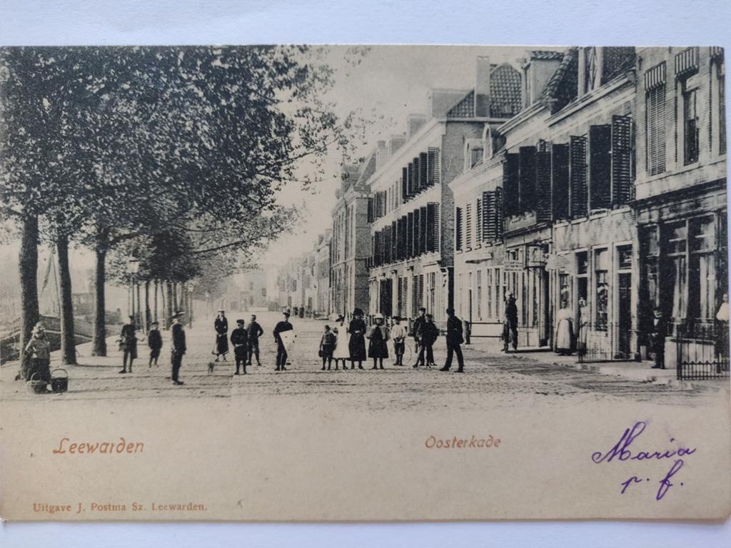 X2130 Leeuwarden 1903 naar Wirdum, Ophalen of Verzenden, Voor 1920, Noord-Holland