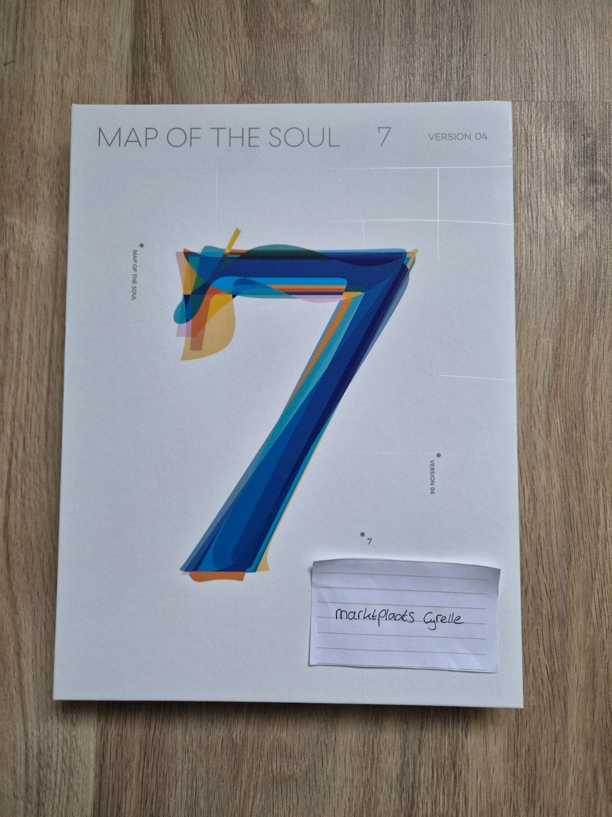 BTS - Map of the Soul: 7 (Version 4), Ophalen of Verzenden, Zo goed als nieuw, Album, Gesigneerd