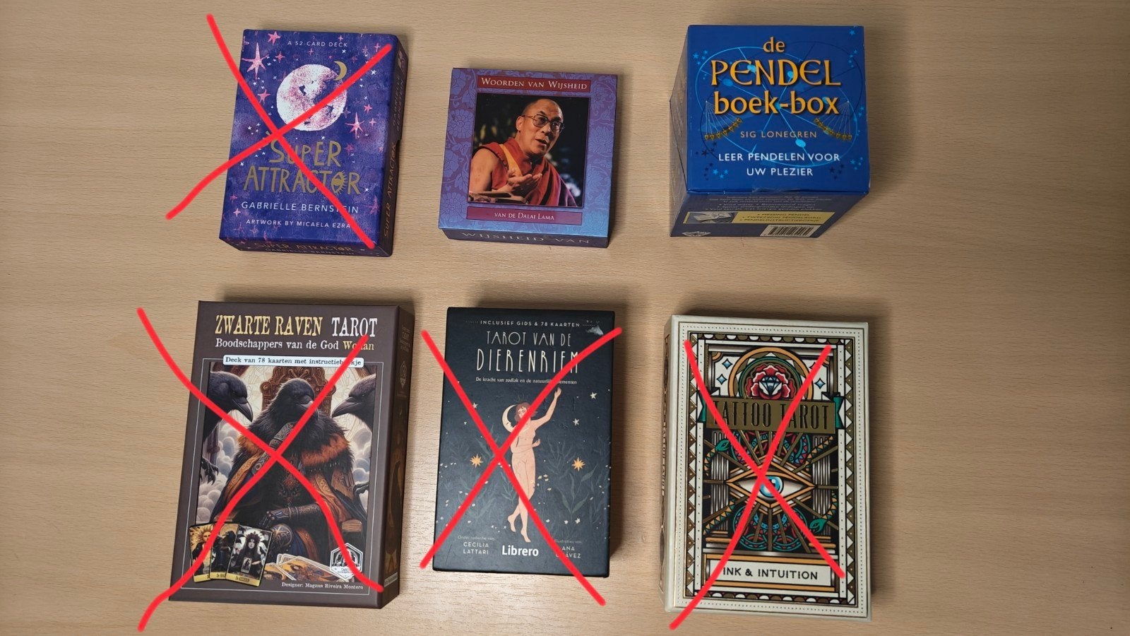 Diverse orakel en tarotdecks, Ophalen of Verzenden, Tarot of Kaarten leggen, Overige typen