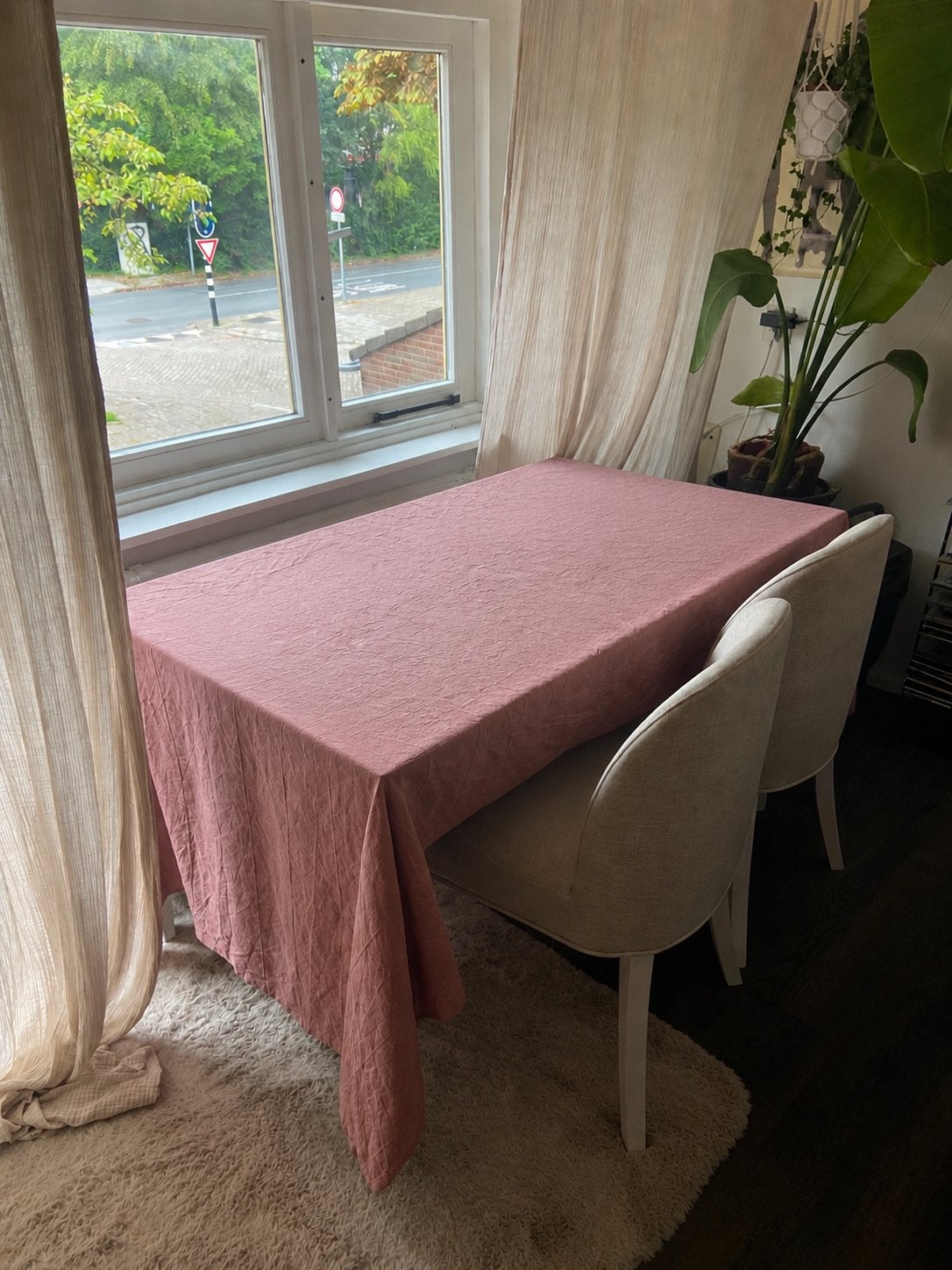 IKEA Tafel wit, Ophalen, 100 tot 150 cm, 50 tot 100 cm, Zo goed als nieuw