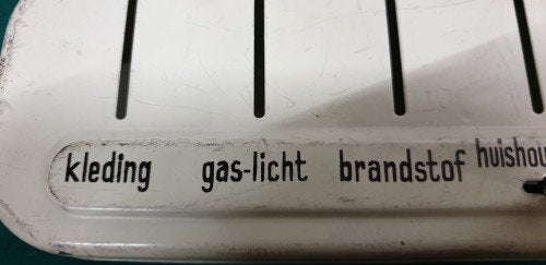 -	Spaarpot huishoud geldkist brabantia, Ophalen of Verzenden