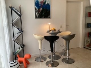 Bombo krukken Magis & tafel & design retro vintage, Ophalen, 60 tot 90 cm, Zo goed als nieuw, In hoogte verstelbaar