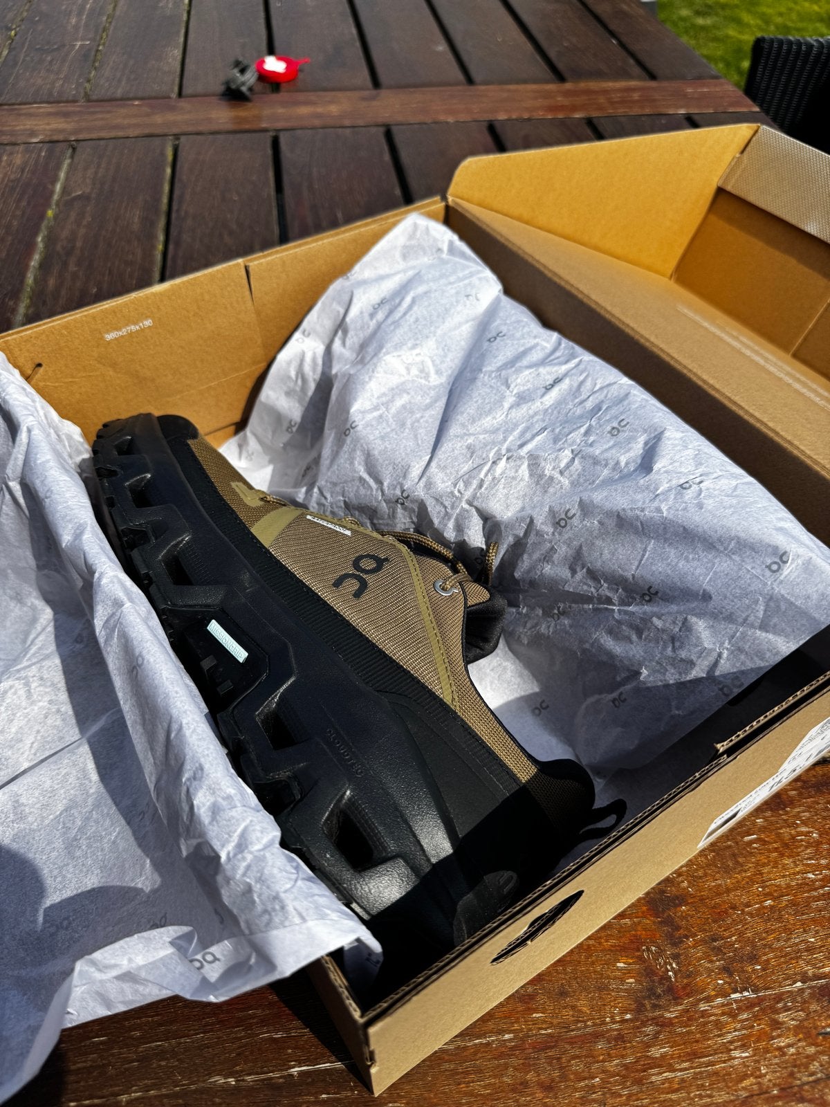 ON Cloudrock Low WP wandelschoenen heren maat 46, Ophalen, Zo goed als nieuw, Schoenen