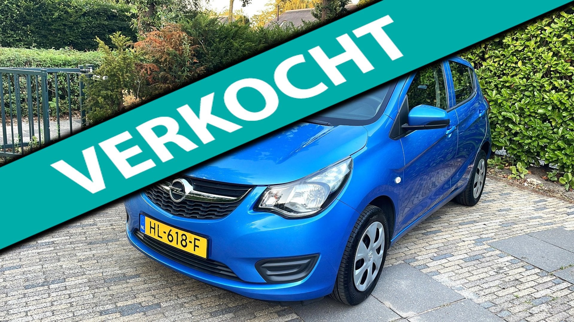 Opel KARL 1.0 ecoFLEX Edition 2015-Airco-Cruise-Elek.Pakket, Voorwielaandrijving, 839 kg, Stof, Gebruikt