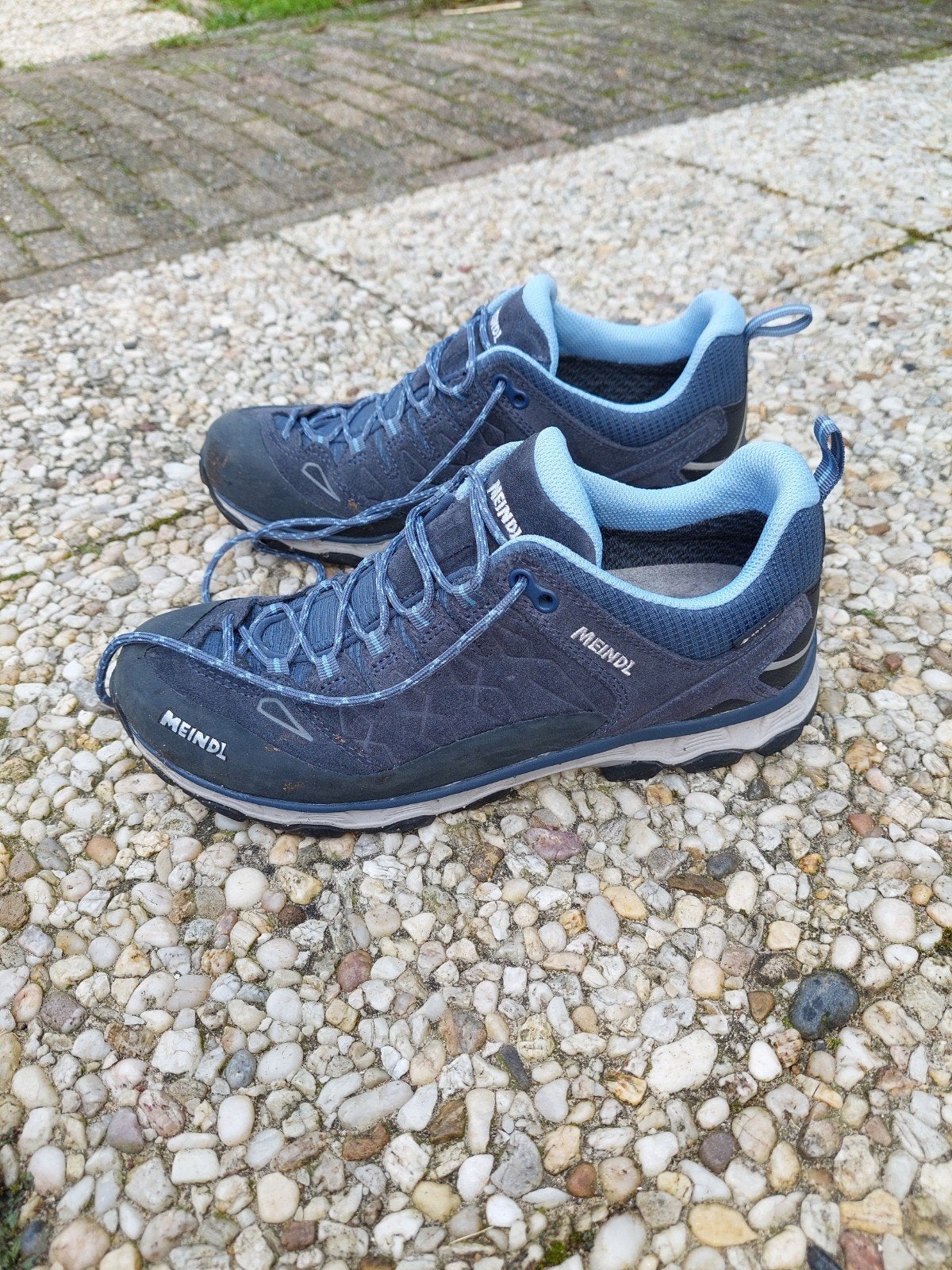 Meindl Sportschoenen Maat 39 - Blauw, Zo goed als nieuw, Meindl, Blauw, Sportschoenen, Ophalen of Verzenden