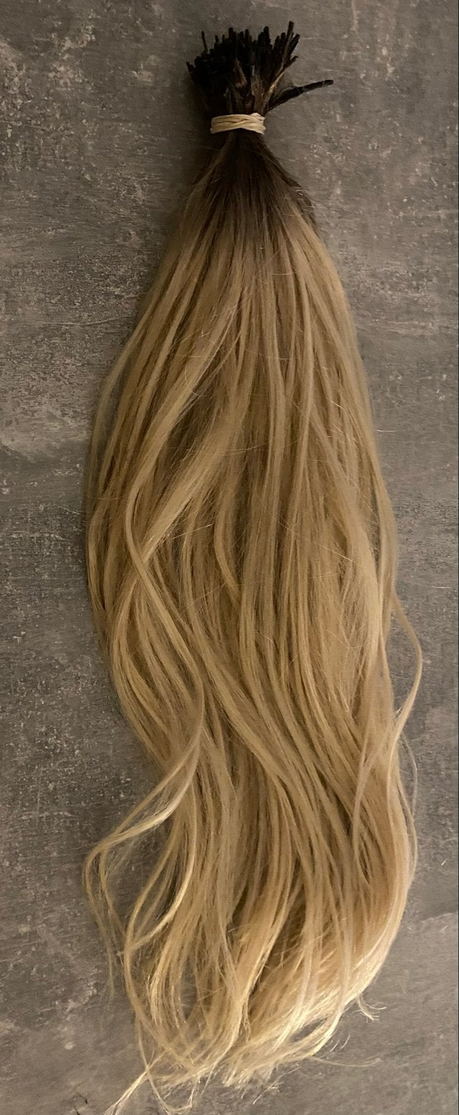 Microring extensions 55 cm 162 gram, Ophalen of Verzenden, Gebruikt, Pruik of Haarverlenging