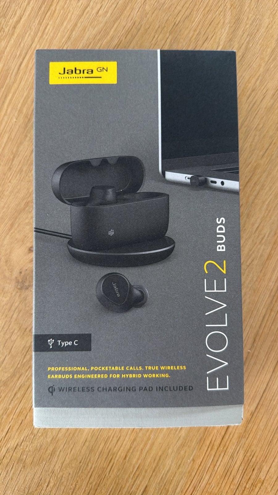 Jabra Evolve2 Buds met draadloos oplaadstation - Nieuw, Audio, Tv en Foto, Koptelefoons, In-ear, Nieuw, Ophalen of Verzenden, Jabra