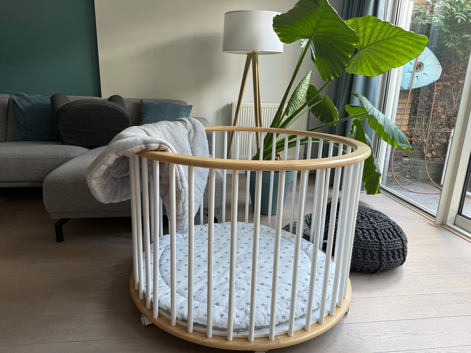 Bopita rondo box - Rond en in hoogte verstelbaar, Kinderen en Baby's, Ophalen, Zo goed als nieuw, Rond, In hoogte verstelbaar