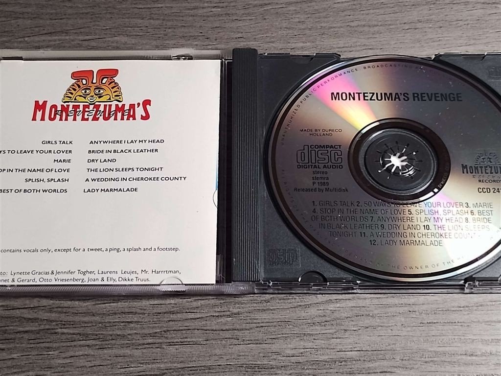 Montezuma\'s Revenge ‎– Montezuma\'s Revenge, Ophalen of Verzenden, Zo goed als nieuw, Pop