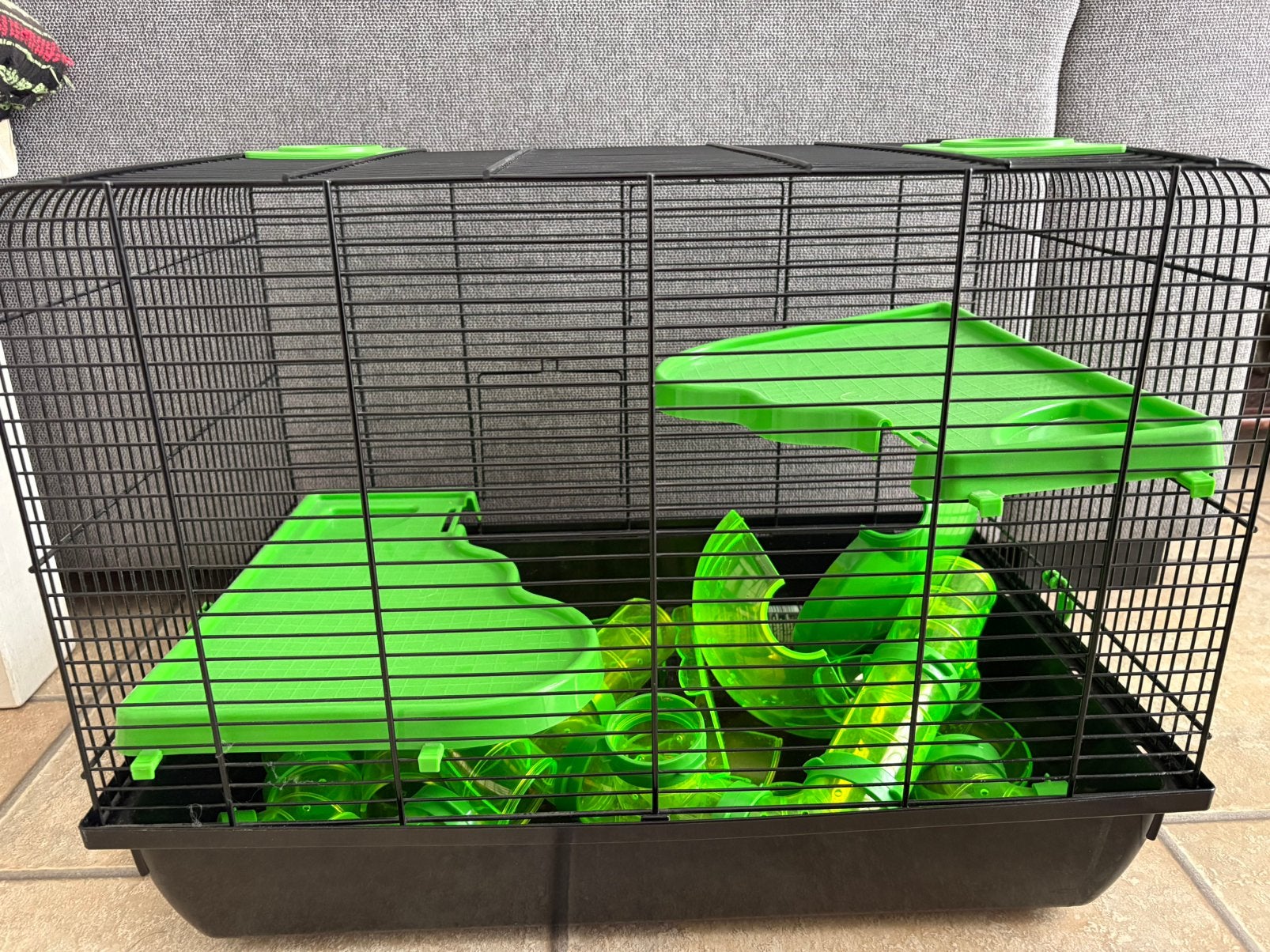 Stoere hamster kooi, Kooi, Minder dan 75 cm, Zo goed als nieuw, Hamster