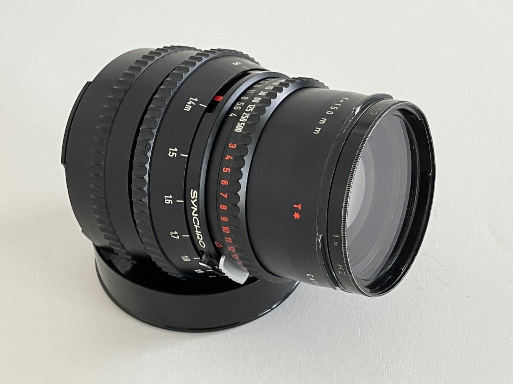Hasselblad Carl Zeiss Sonnar T* 150 mm/4.0 - In Topstaat -, Hasselblad, 150 mm, Refurbished, Handmatige focus