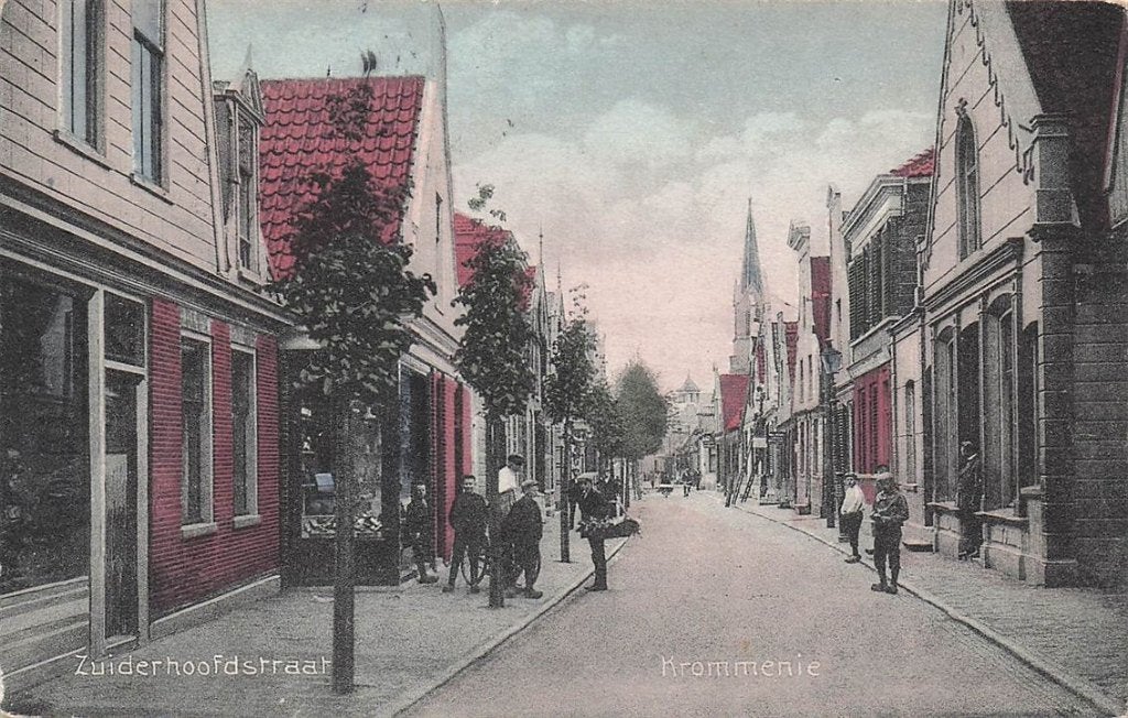 703-499-035 Zuiderhoofdstraat Krommenie, Verzenden, Voor 1920, Noord-Holland