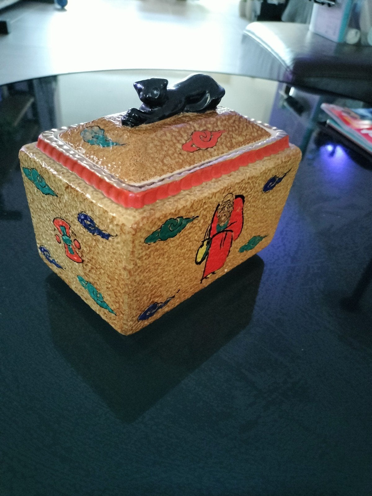 tk trinked box ( theedoos) of sieraden doos? uit japan, Ophalen of Verzenden, Minder dan 50 cm