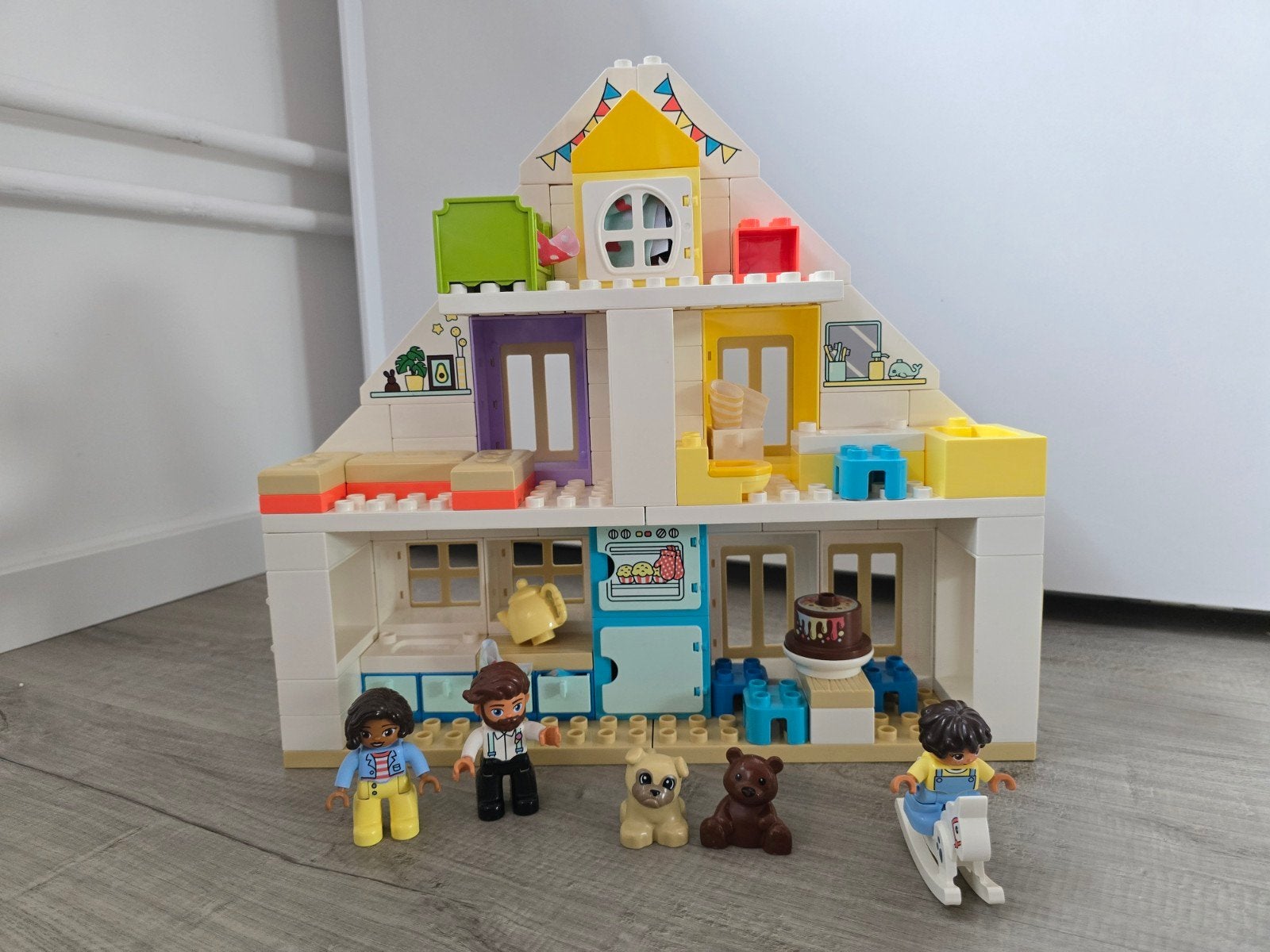 LEGO Duplo Huis 10929 - Compleet met figuren en accessoires, Compleet, Ophalen of Verzenden, Zo goed als nieuw, Duplo