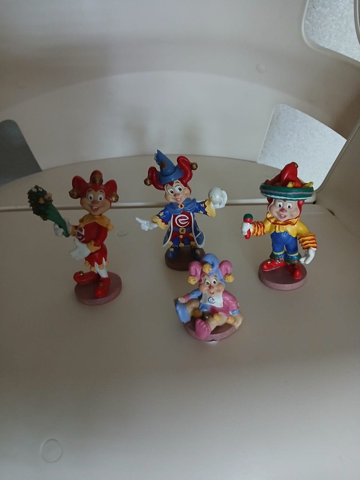 Efteling Poppetjes, Pardoes en Pardijn kleurrijke figuurtjes, Verzamelen, Efteling, Ophalen of Verzenden, Zo goed als nieuw, Beeldje of Poppetje