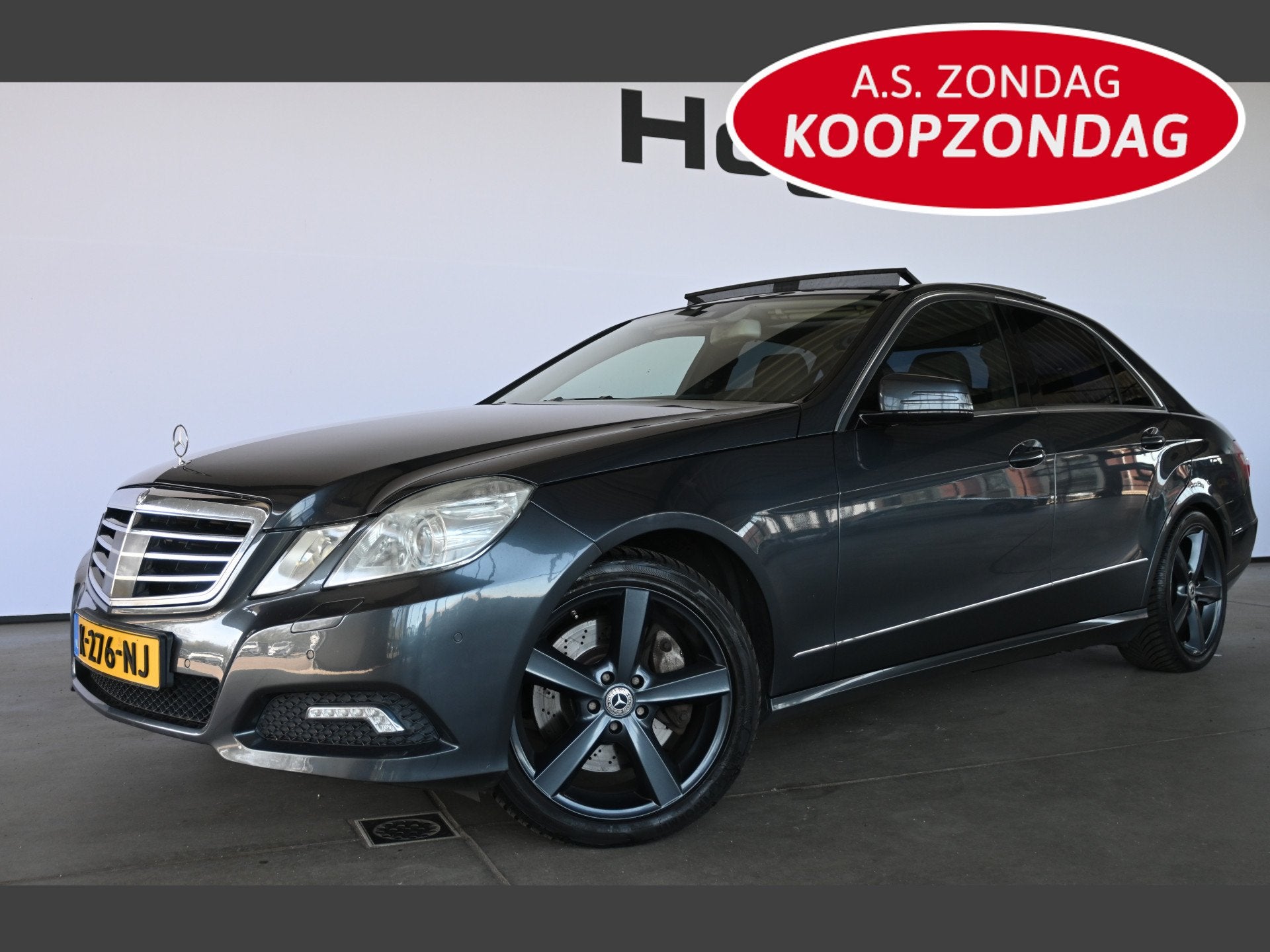 Mercedes-Benz E-Klasse 500 Elegance V8 Automaat Clima Panora, Auto's, Automaat, 5461 cc, Achterwielaandrijving, Gebruikt