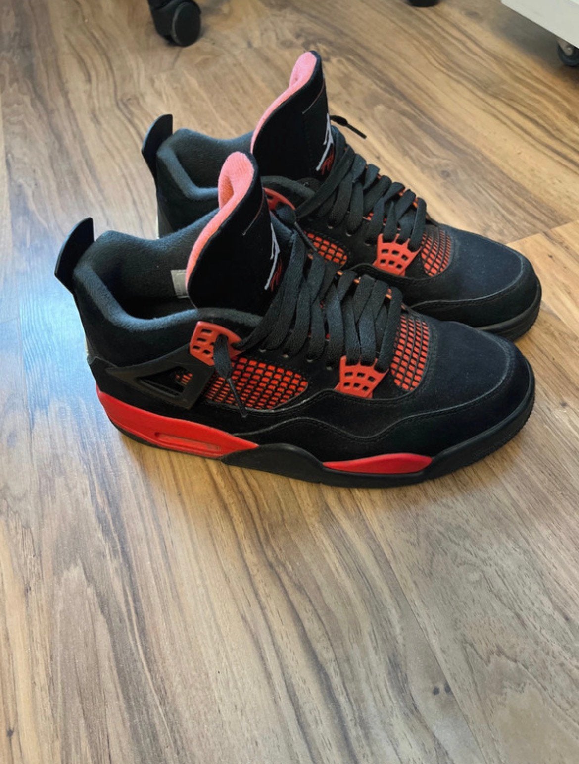 Jordan 4’s, Kleding | Heren, Zwart, Ophalen of Verzenden, Sneakers of Gympen, Zo goed als nieuw
