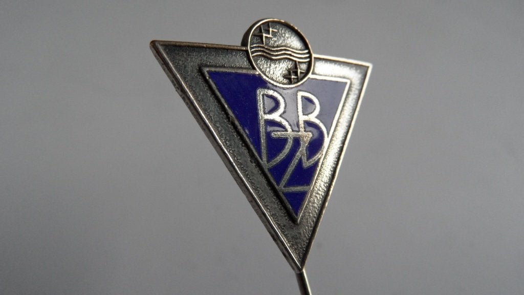 Philips Radio BZB speld, geëmailleerd, Verzamelen, Verzenden, Gebruikt, Merk, Speldje of Pin