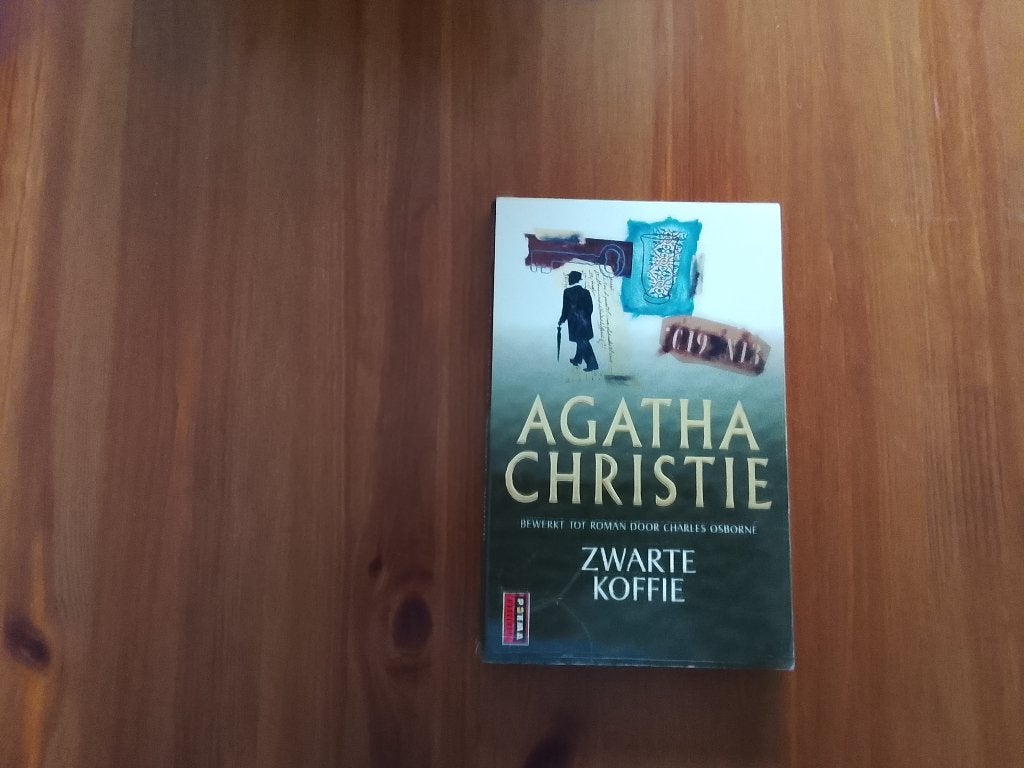 Zwarte koffie, Boeken, Ophalen of Verzenden, Gelezen, Agatha Christie