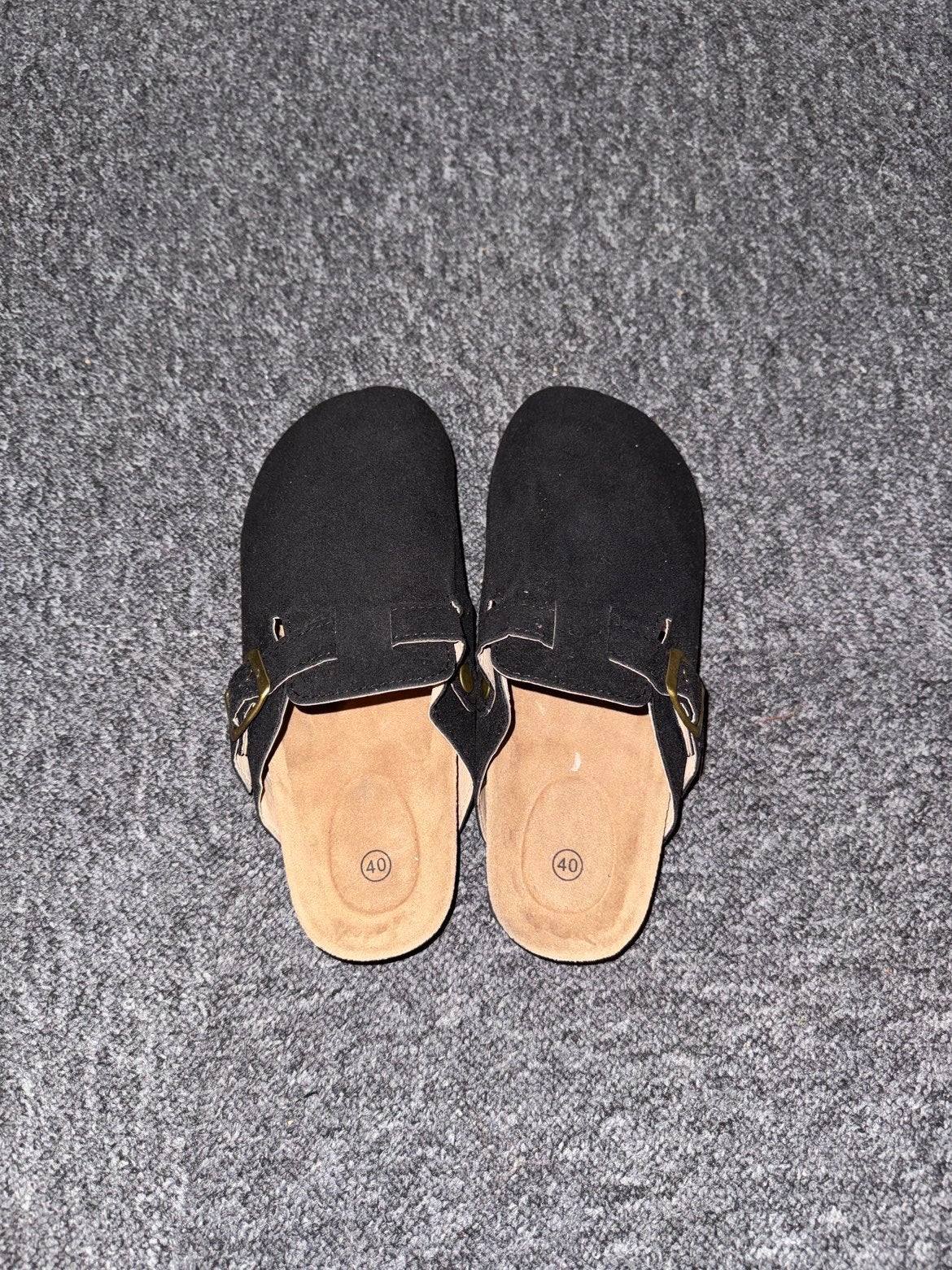 Birkenstocks, Zwart, Ophalen of Verzenden, Gespschoenen, Zo goed als nieuw
