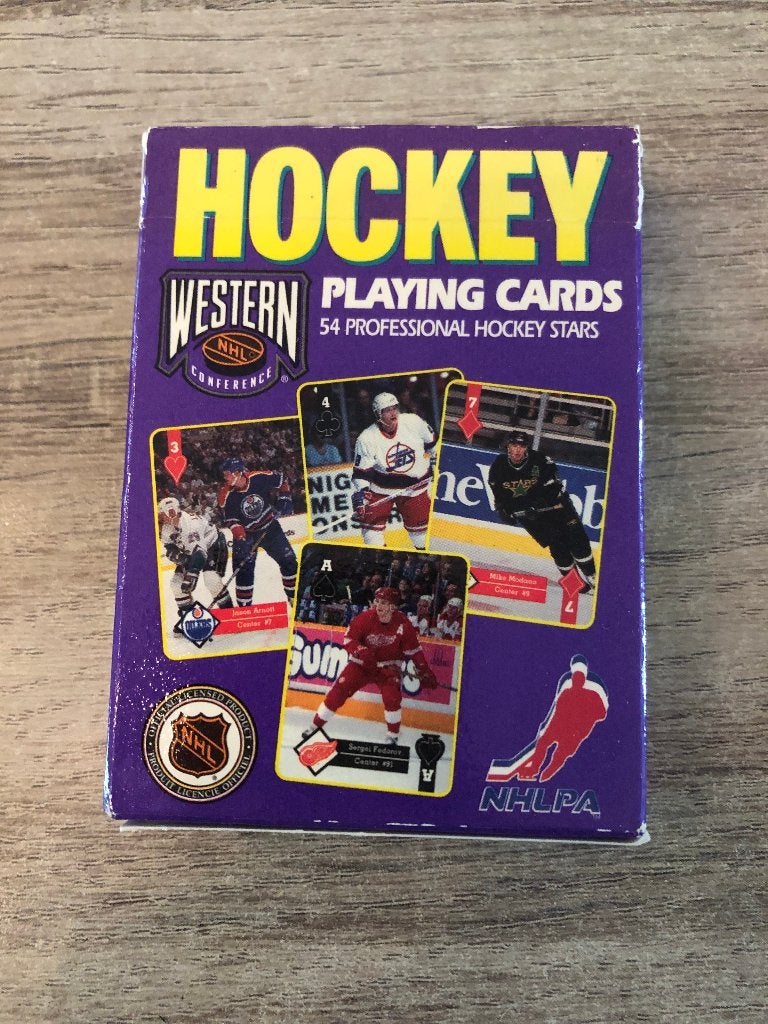 speelkaarten ijshockey USA, Verzenden, Zo goed als nieuw, Speelkaart(en)