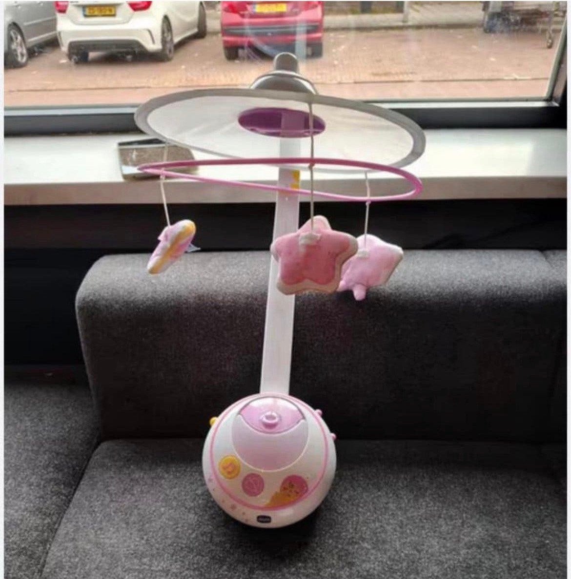 Chicco projectielamp voor de babykamer, Ophalen of Verzenden, Zo goed als nieuw