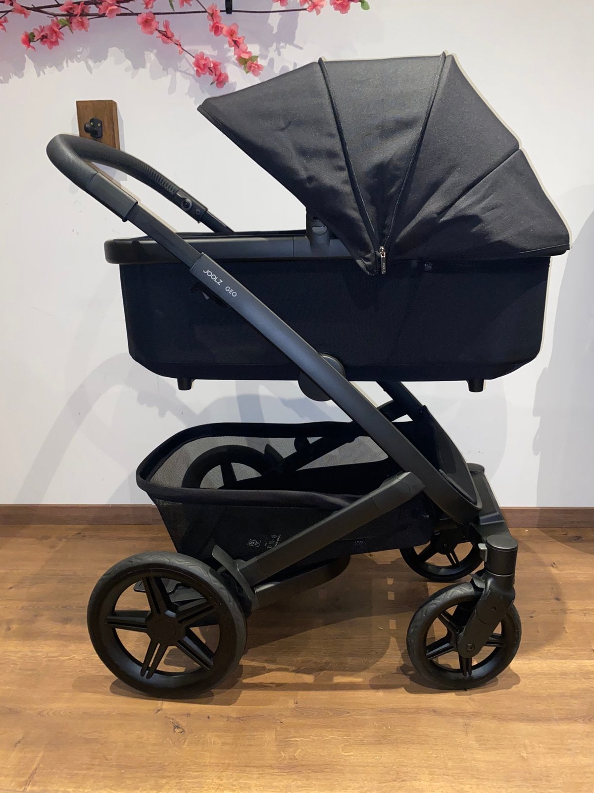 Joolz Geo3 Space Black 3in1 Kinderwagen incl. Accessoires, Ophalen, Joolz, Zo goed als nieuw, Eikenlaan 76 Spijkenisse