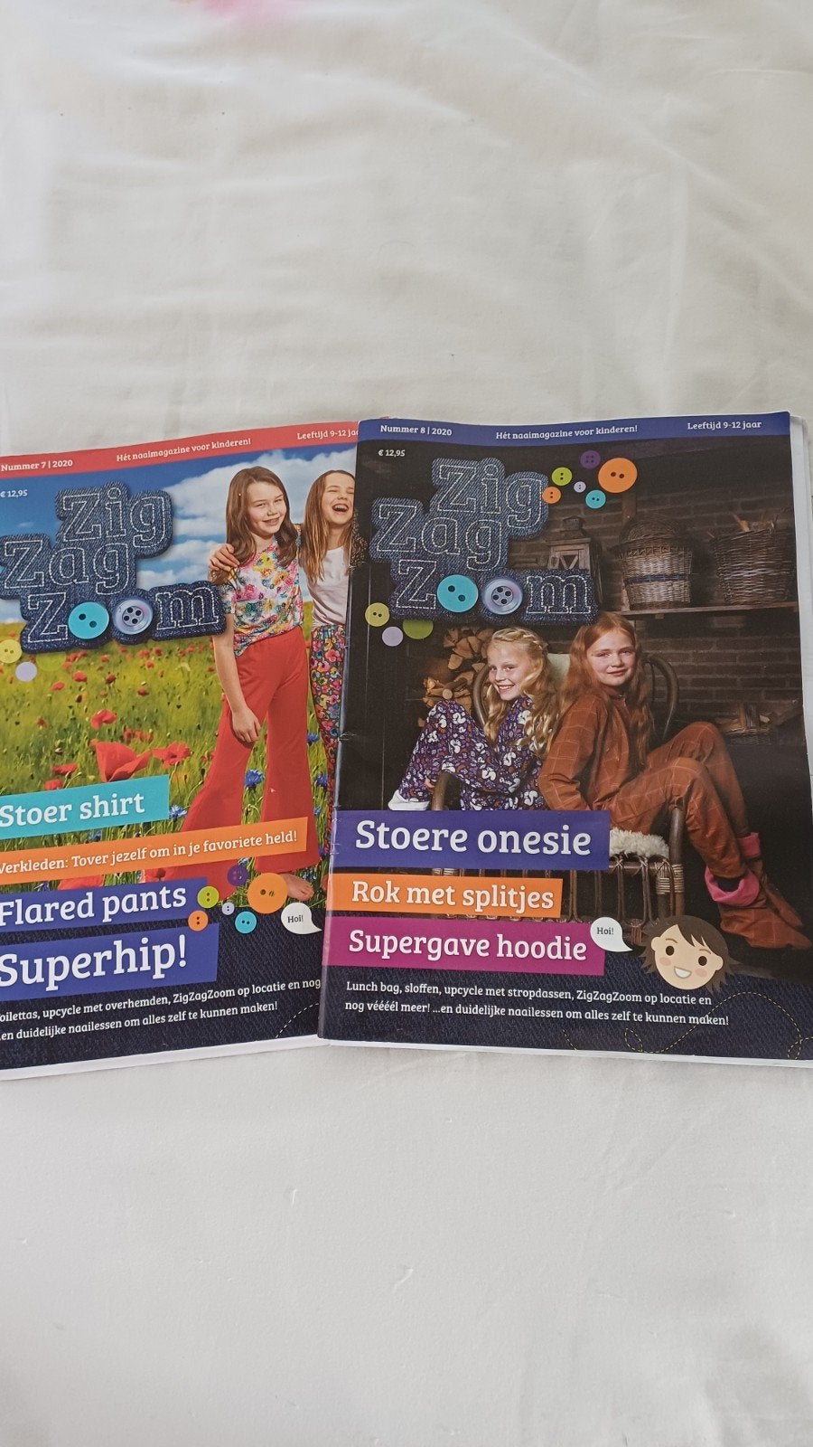 Zig Zag Zoom Tijdschrift met Patroonblad - Nummers 7 & 8, Ophalen of Verzenden, Gelezen, Overige typen