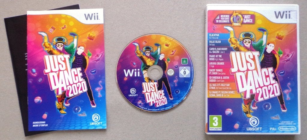 Just Dance 2020 voor de Nintendo Wii Compleet, Spelcomputers en Games, Games | Nintendo Wii, Muziek, 1 speler, Ophalen of Verzenden