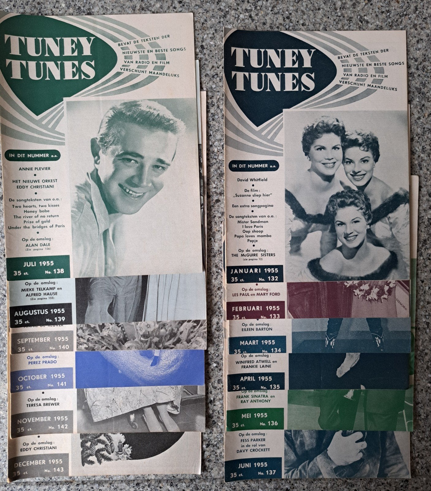 Complete jaargang Tuney Tunes 1955 in goede staat, Ophalen of Verzenden, Gelezen, Artiest