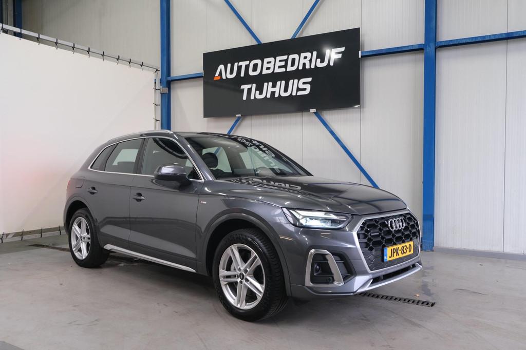 Audi Q5 50 TFSI e S edition 2x S-Line - Airco, Navi, Cruise,, Automaat, Gebruikt, Euro 6, 4 cilinders