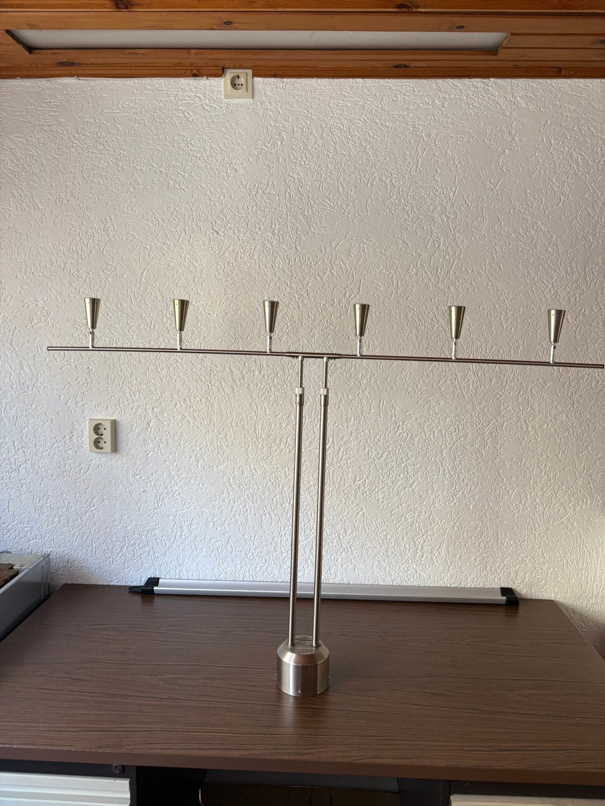 Rvs hanglamp, Ophalen, Gebruikt, Metaal