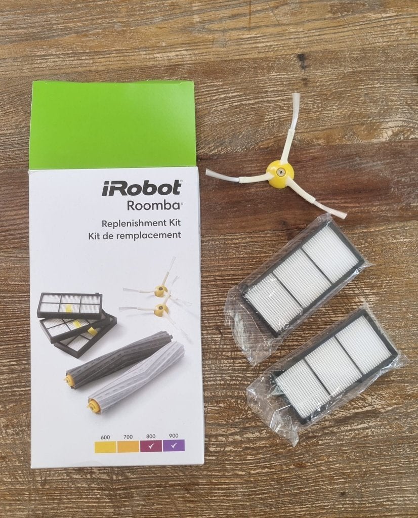 2x HEPA-filters + 1 zijborstel – iRobot Roomba 800/900, Ophalen of Verzenden, Nieuw