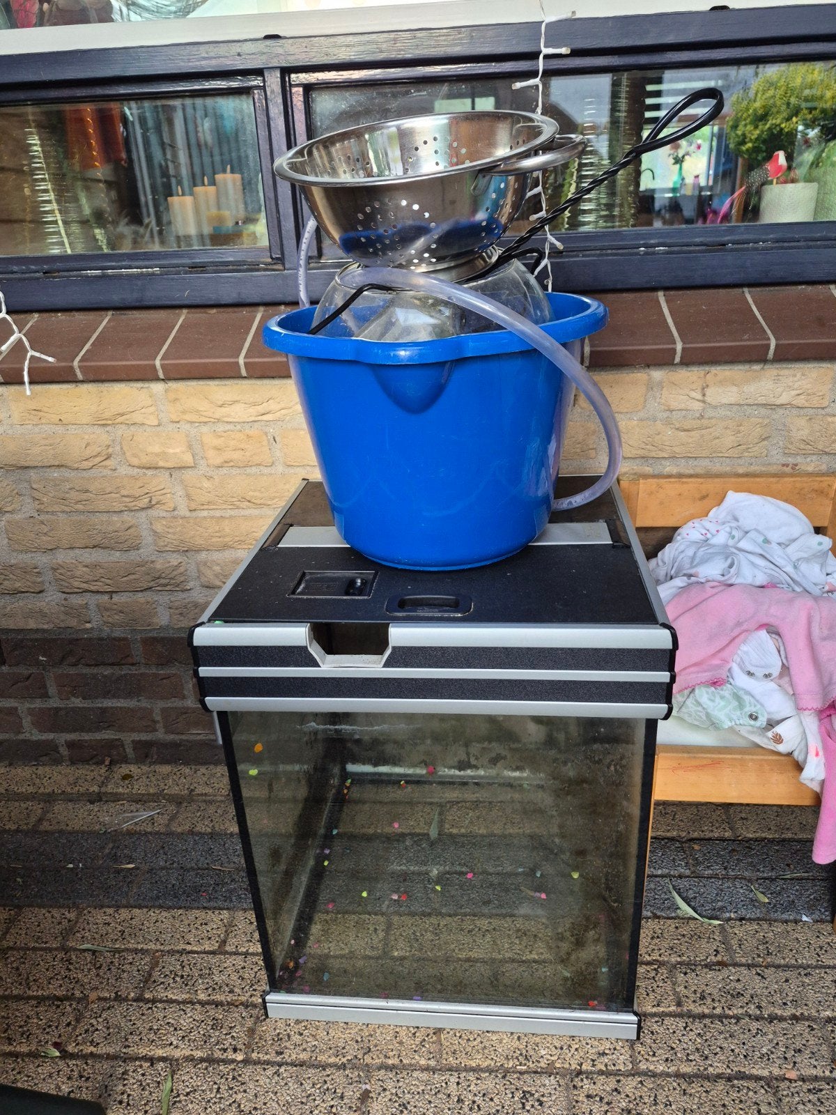 aquarium compleet, Ophalen, Gebruikt, Leeg aquarium
