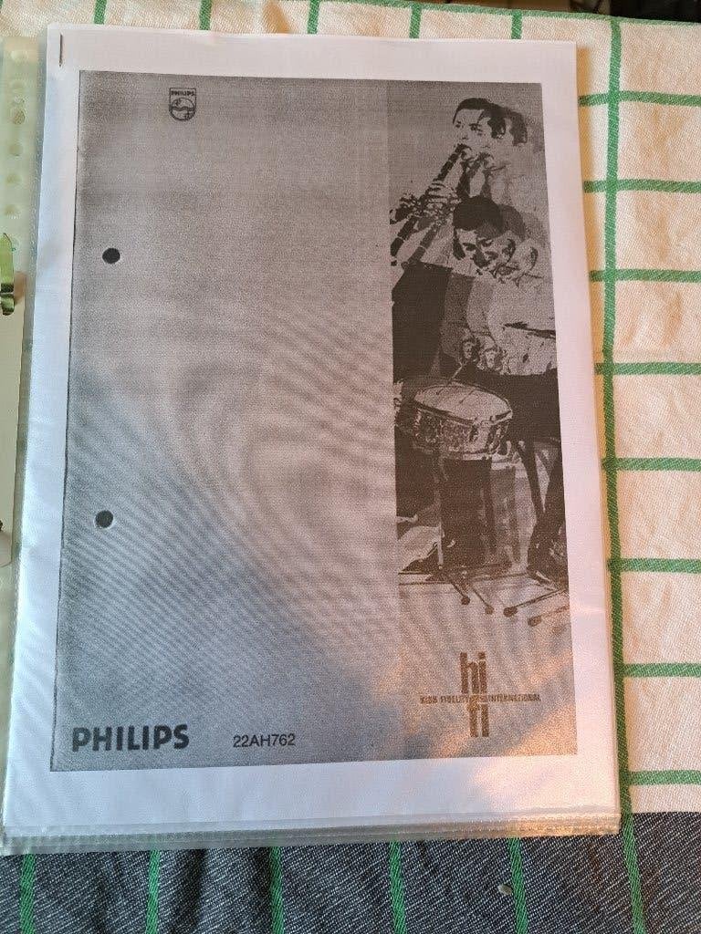 Te koop : handleiding Philips 22AH762, Ophalen of Verzenden, Refurbished