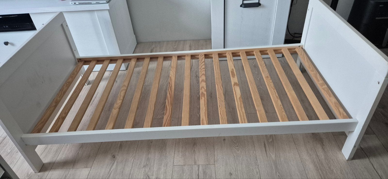 Gratis peuterbed, Kinderen en Baby's, Ophalen, Gebruikt, 140 tot 160 cm, 70 tot 85 cm