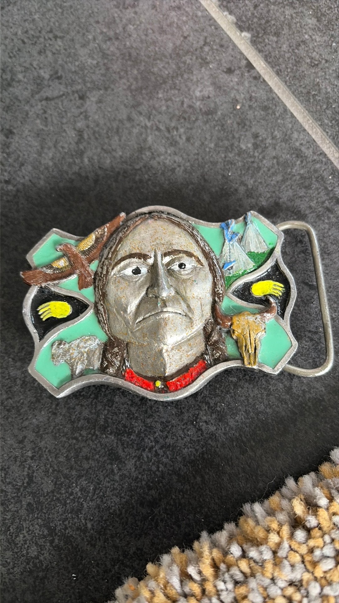 Vintage Buckles of America - BA-214 Masterpiece Collection, Kleding | Heren, Riemen en Ceinturen, Ophalen of Verzenden, Zo goed als nieuw