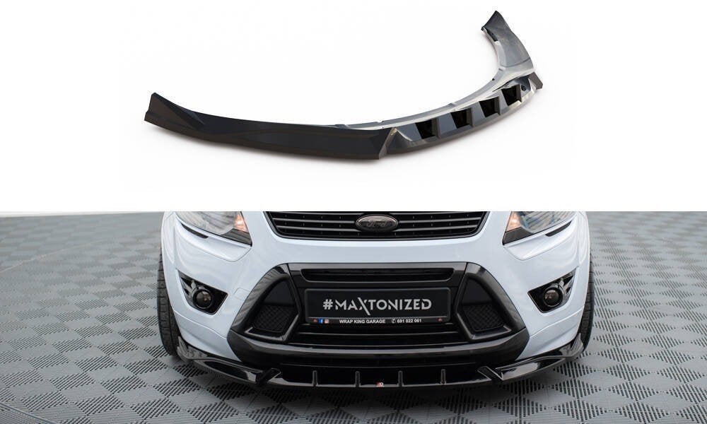 Voorlip spoiler sideskirt diffuser - Ford Kuga ST 08-13, Auto diversen, Tuning en Styling, Ophalen of Verzenden
