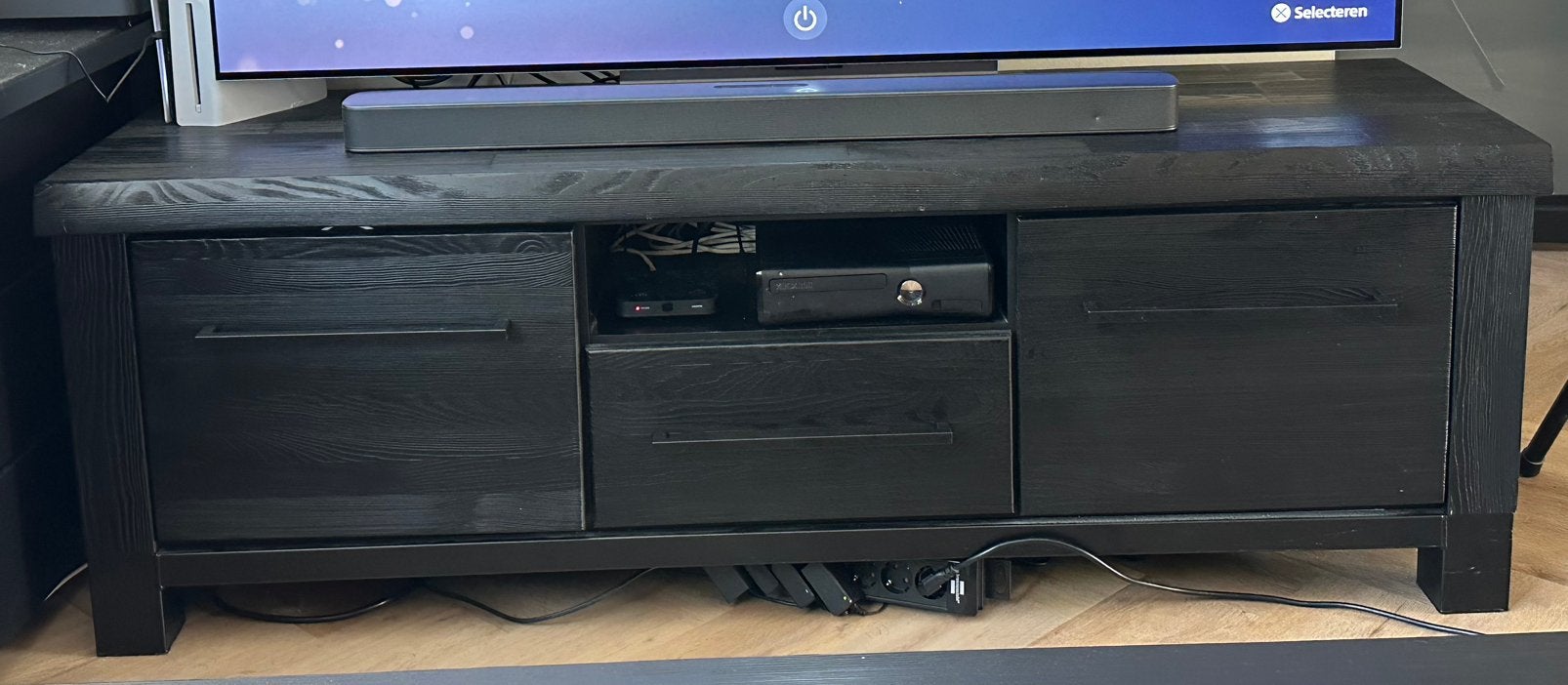 Tv meubel, Ophalen, Gebruikt, 25 tot 50 cm, Minder dan 100 cm