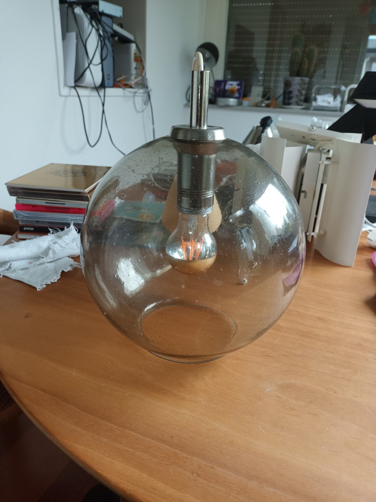 TEMDE LEUCHTEN Brutalist Bollamp - Model 741, Antiek en Kunst, Ophalen of Verzenden