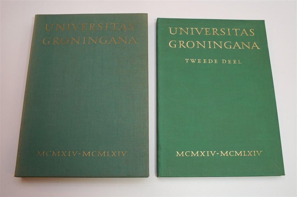 Universitas Groningana [1964] — Gedenkboek [Complete Set], Ophalen of Verzenden, Gelezen