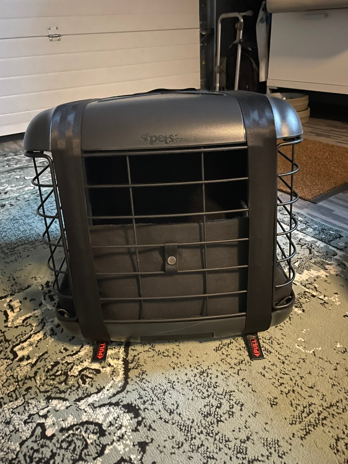 4pets  Caree Box, isofix autotransportbox, honden tot 15 kg, Ophalen of Verzenden, Zo goed als nieuw