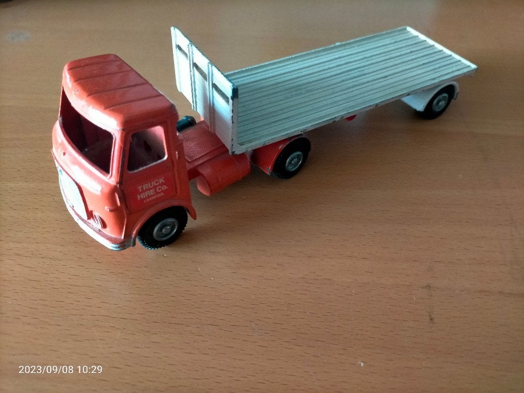 Dinky toys truck, Ophalen of Verzenden, Gebruikt, Bus of Vrachtwagen, Dinky Toys