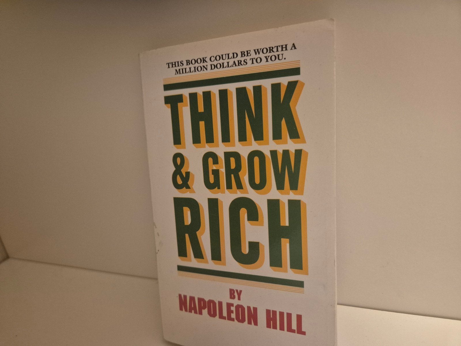 Think and Grow Rich Napoleon Hill, Ophalen of Verzenden, Zo goed als nieuw