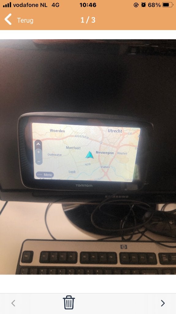 TomTom navigatiesysteem - Werkt niet op batterij, Ophalen of Verzenden, Gebruikt
